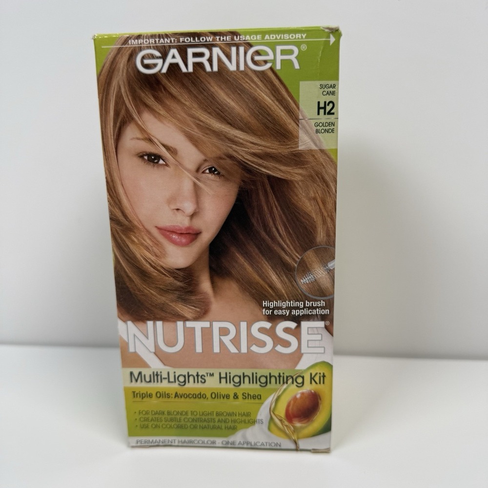 Garnier Nutrisse Multi Lights Highlighting Kit H2 Golden Blonde Sugar Cane